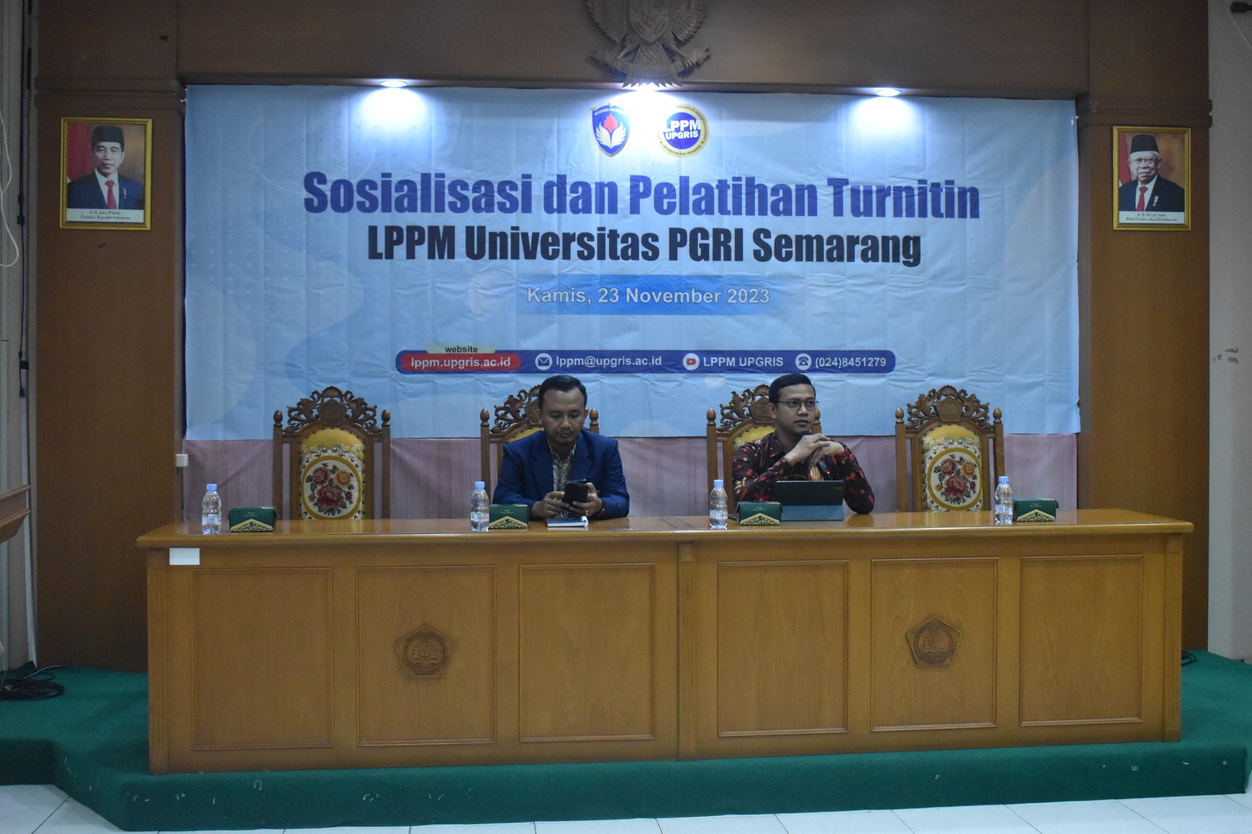 Sosialisasi dan Pelatihan Turnitin LPPM Universitas PGRI Semarang