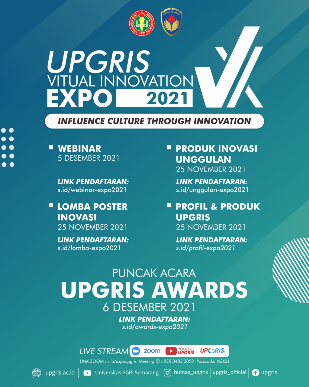 Virtual Innovation Expo 2021 – LPPM UPGRIS