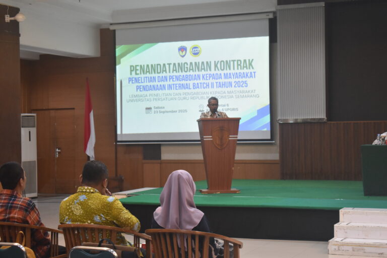 Penandatanganan Kontrak Penelitian dan Pengabdian kepada Masyarakat Pendanaan Internal Batch II Tahun 2025